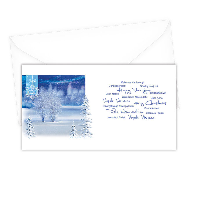 N-8-003 Christmas greeting card SK