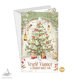 11-6490 Christmas greeting card card with leap SK