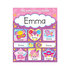 1114-0127 Tear-off block with stickers - 15 sheets, Emma