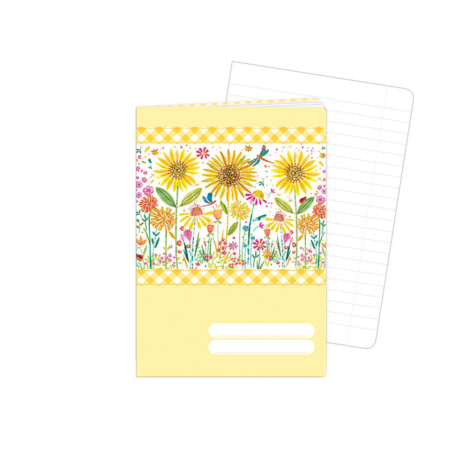 1598-0364 Exercise book A6, TYPE 644 Flowers stitch