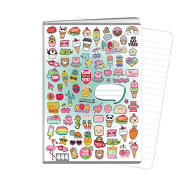 1582-0365 Exercise book A4, TYPE 444 Popstickers