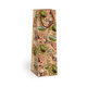 0734-0080 Gift bag for wine NATUR