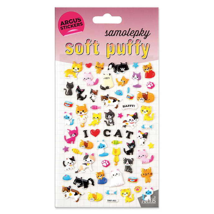 2605-0007 Decorative Stickers Soft Puffy