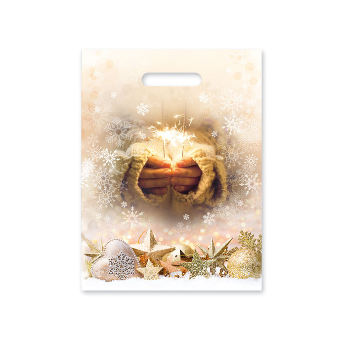 2013-1012 Plastic bag 27x36x7cm, Christmas