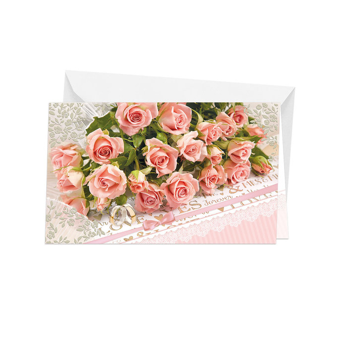 13-6113 Wedding greeting card BT