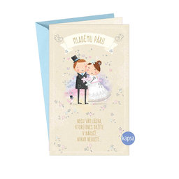 13-6120 wedding greeting card SK