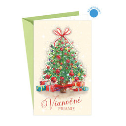 11-6512 Christmas greeting card SK