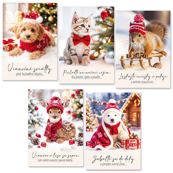 0611-0338s Christmas postcard SK