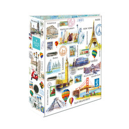 1671-0431 Zakladač pákový A4 Travel Time