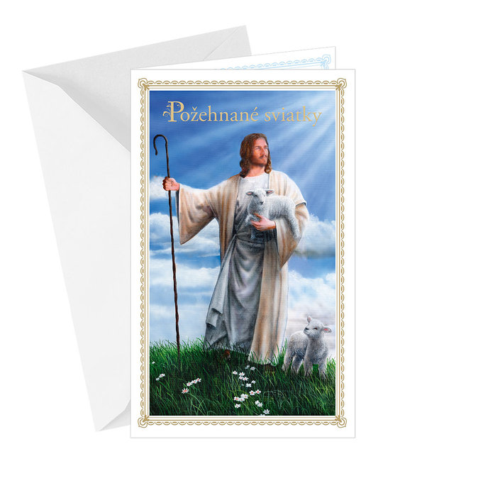 12-686 Easter greeting card náb. SK