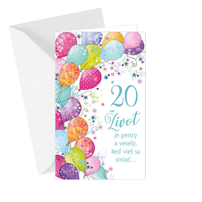 15-6376 Greeting card  SK/20