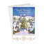 11-6435 Christmas greeting card card with leap SK
