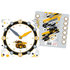 1711-0333 Paper clock Extreme force