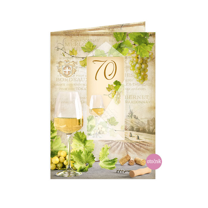 75-674 Greeting card SK/70