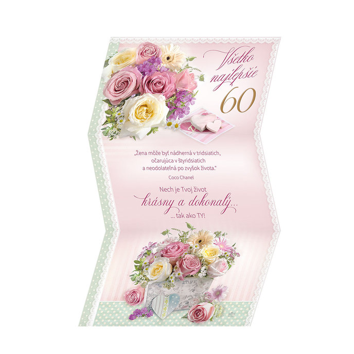 15-7081 Greeting card SK/60