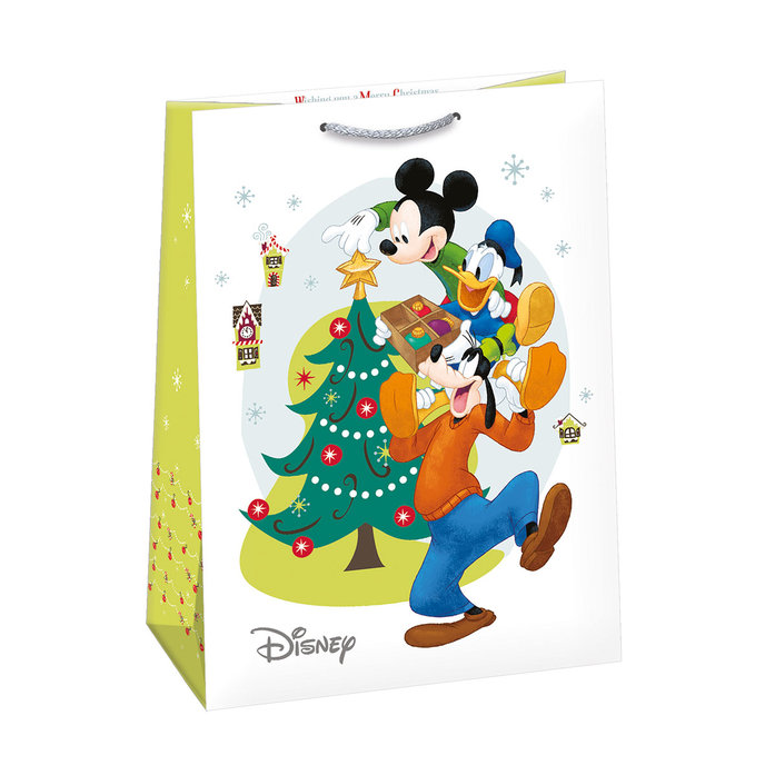 0897-0430 Darčeková taška vianočná lic. Disney