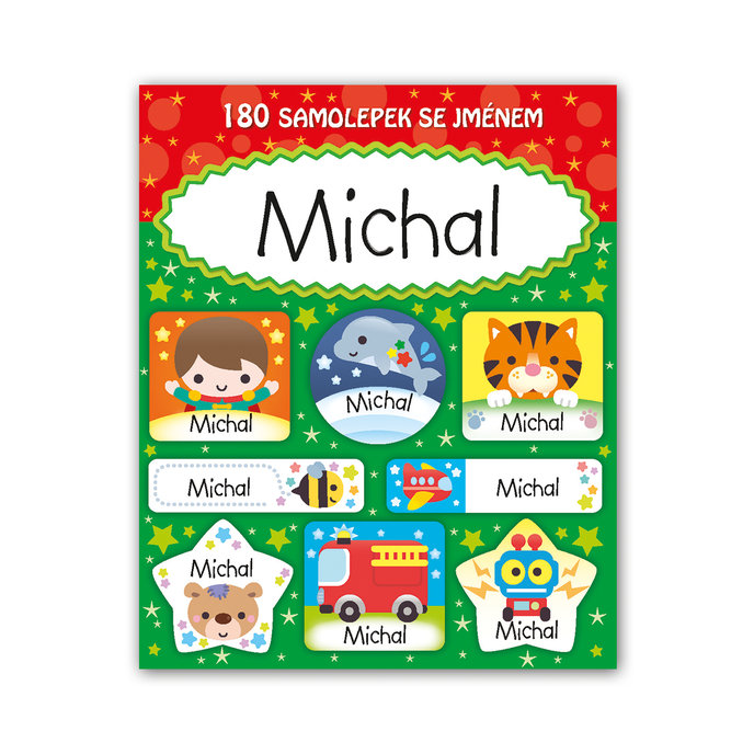 1114-0097 Tear-off block with stickers - 15 sheets, Michal