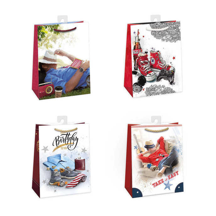 0785-0004 H Darčeková taška mix.