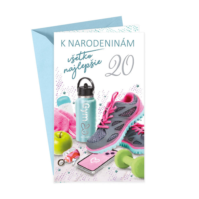 15-6595 Blahoprajná karta gratulačná SK/20