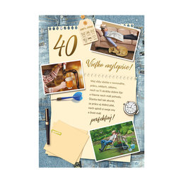 15-8017 nGreeting card SK/40