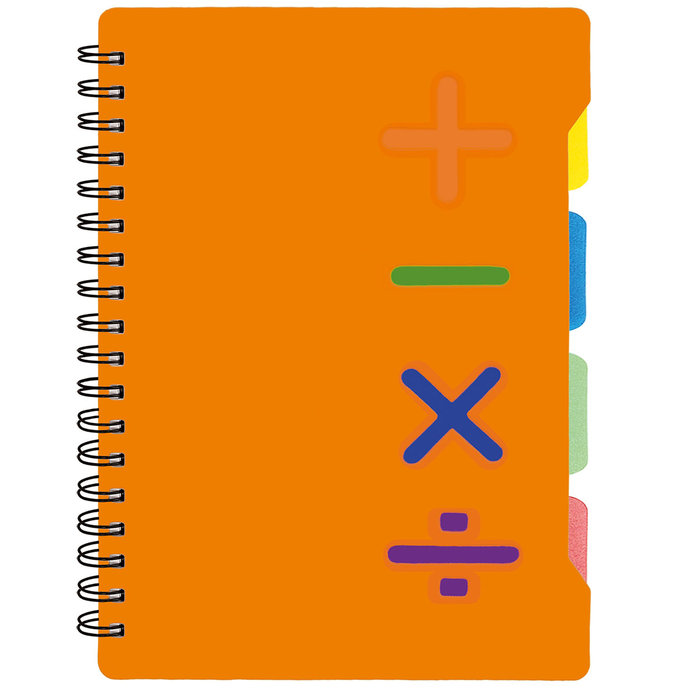 1552-0014 Špirálový zošit A4 s rozraďovačom