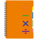1552-0014 Špirálový zošit A4 s rozraďovačom