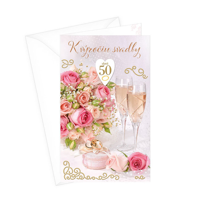 13-6152 Wedding greeting card SK