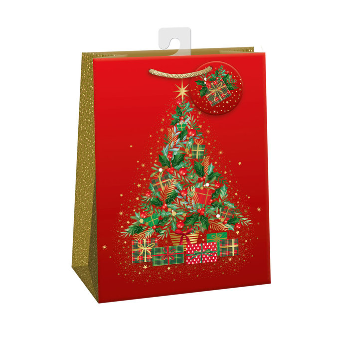 0889-0169 H Darčeková taška vianočná LUX