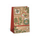0814-0085 Darčeková taška vianočná NATUR