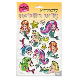 2602-0002 Decorative Stickers Metallic Puffy