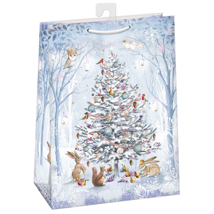 0893-0461 H Darčeková taška vianočná PUV