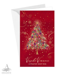 11-6487 Christmas greeting card SK