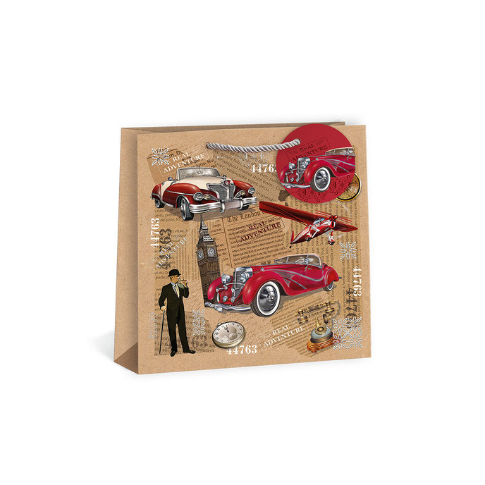 0740-0005 Darčeková taška SQUARE