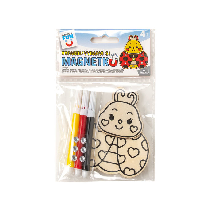 1926-0012 Kreatívna sada - vyfarbi si magnetku