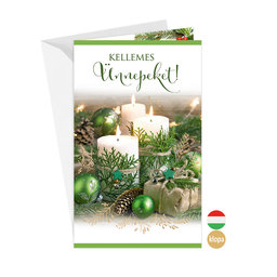 11-6457 Blahoprajná karta vianočná  HU