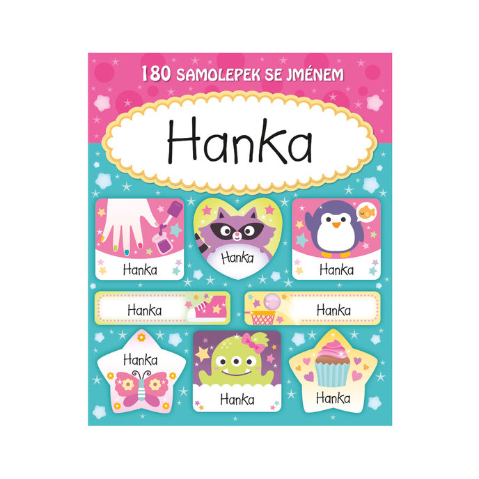 1114-0142 Tear-off block with stickers - 15 sheets, Hanka