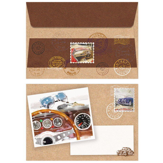 1071-5018 Envelope B6 with print /1071-C002/