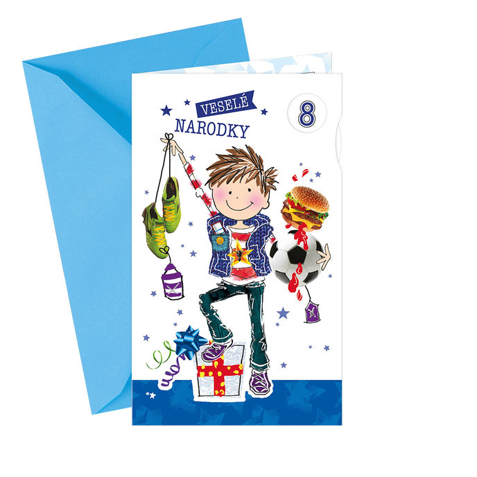 17-6030 Greeting card for children SK