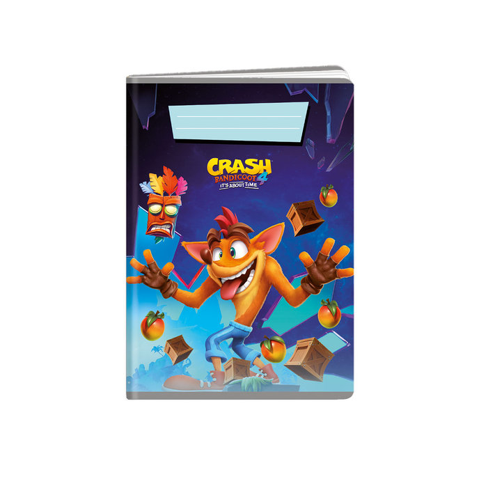 1597-0325 Zošit A5, 10 listov, TYP 513 lic. Crash Bandicoot