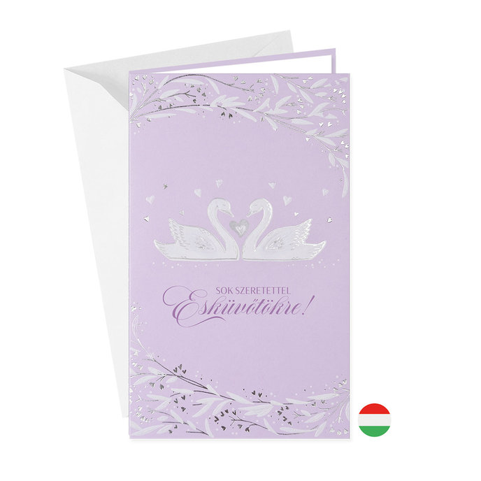 13-435B Blahoprajná karta svadobná HU