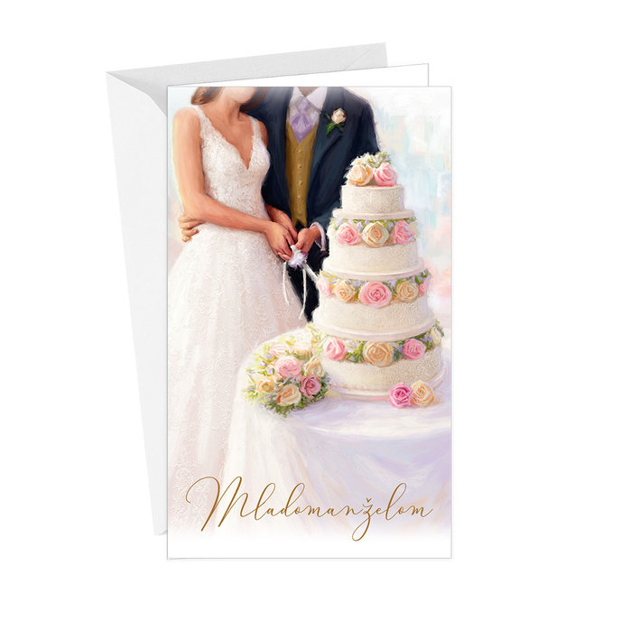 13-6127 Wedding greeting card SK