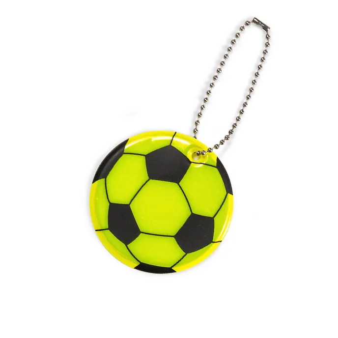 8116-0001 Reflective pendant circle, yellow