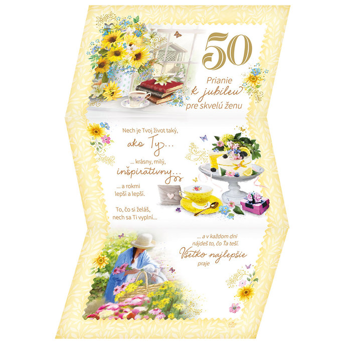 15-5005 Greeting card SK/50