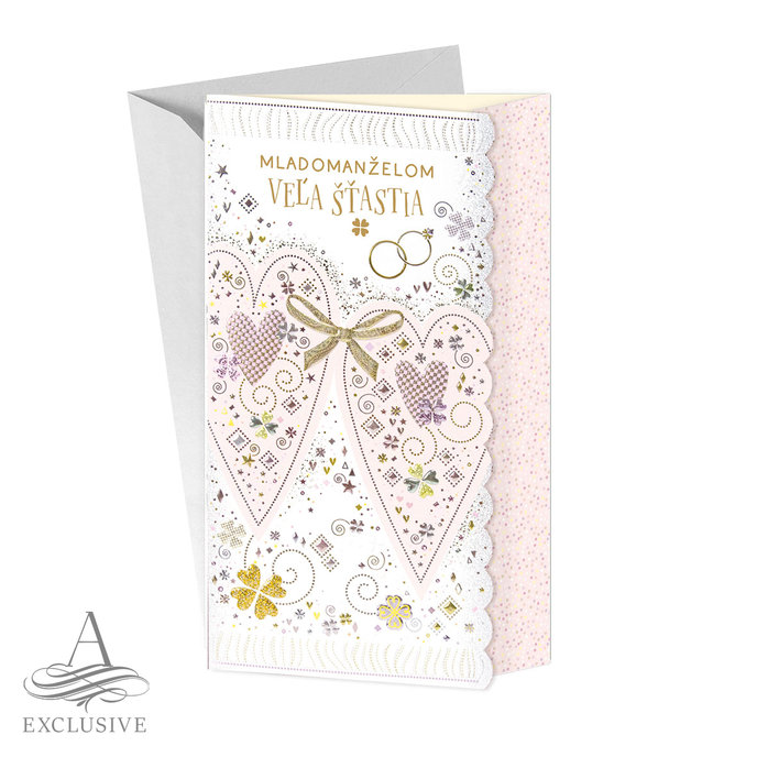 13-6165 Wedding greeting card SK