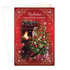 71-8002 Blahoprajná karta vianočná s polyfónnou melódiou