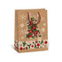0844-0041 Darčeková taška vianočná NATUR