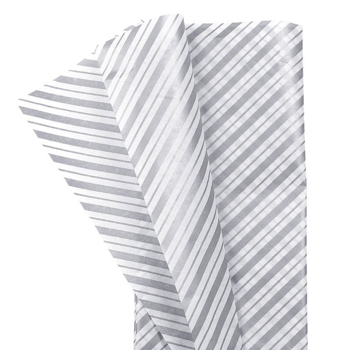 0980-0004 Hodvábny papier STRIPED