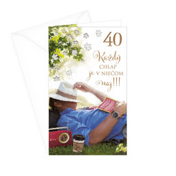15-6389 Greeting card  SK/40