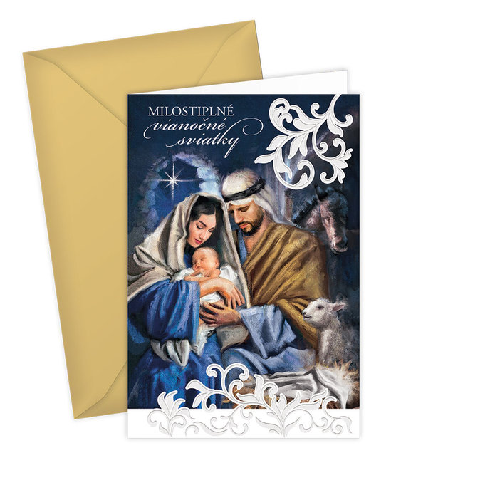 71-672 Christmas greeting card SK