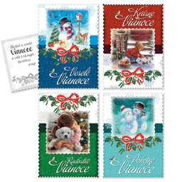 0611-0250s Christmas postcard SK